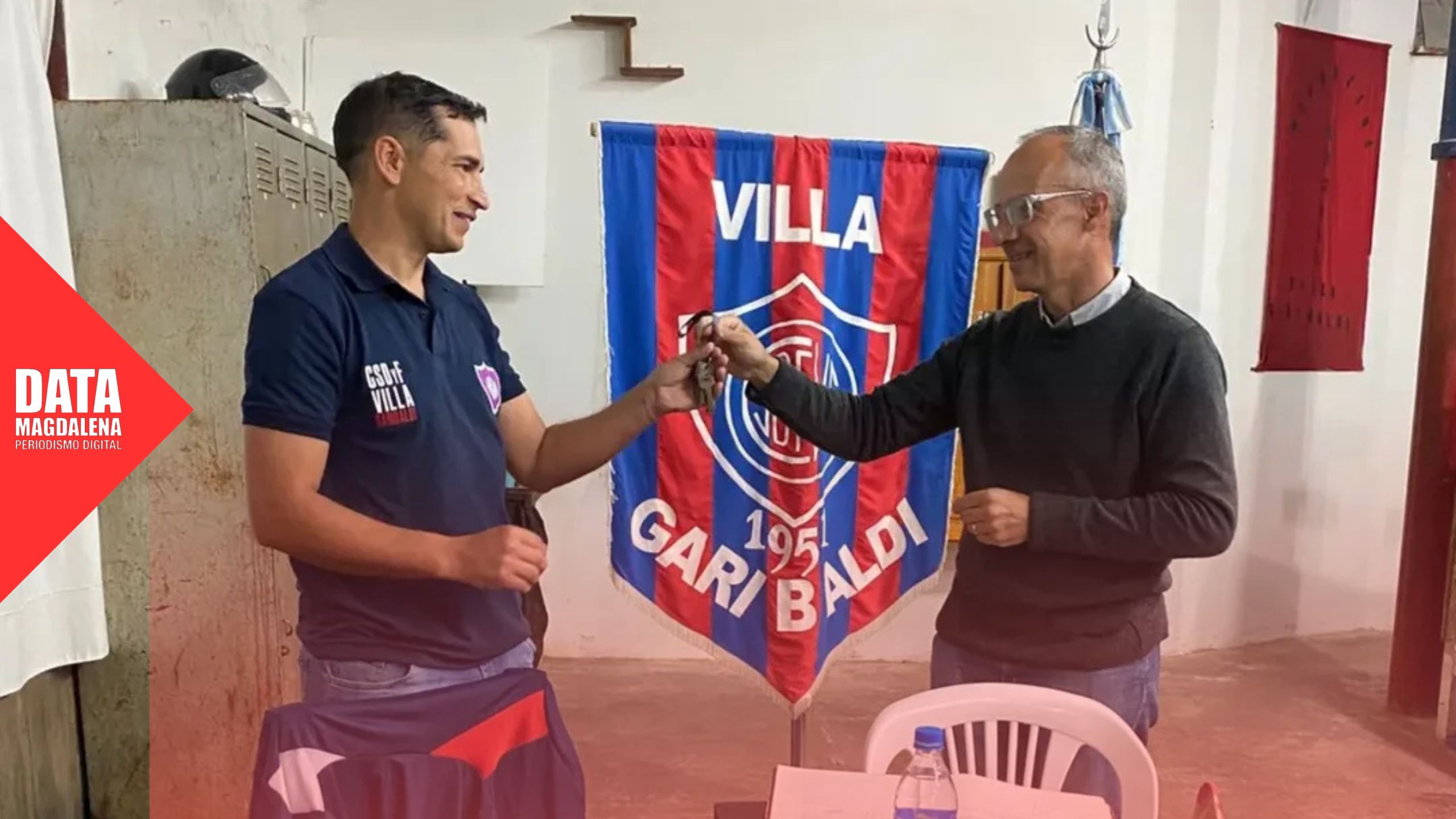 🏆 Cambio de autoridades en el Club Villa Garibaldi: Juan Morales asume la presidencia