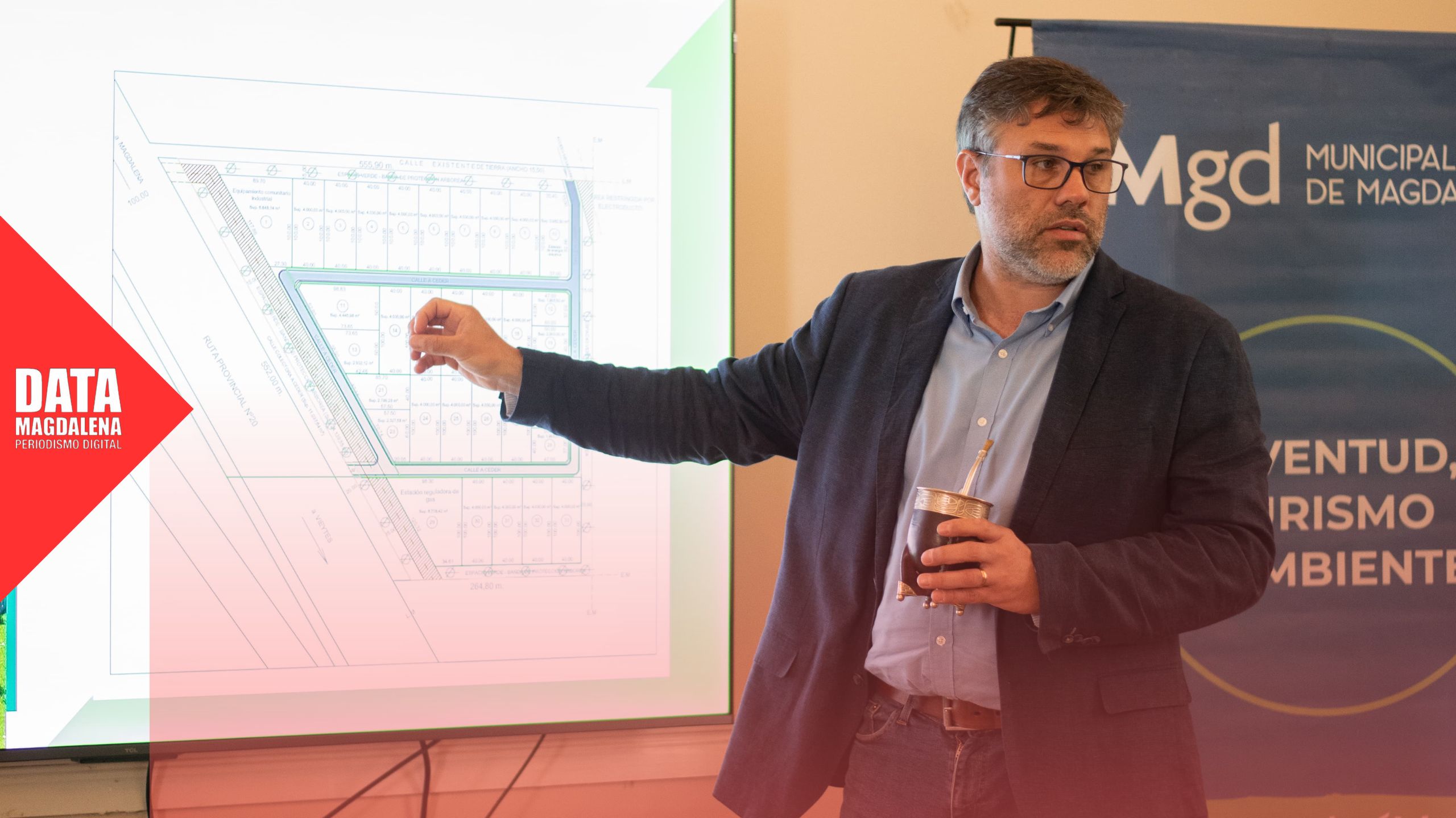 🎙️Lisandro Hourcade: “El desafío es cambiar la matriz productiva de Magdalena y generar autonomía”