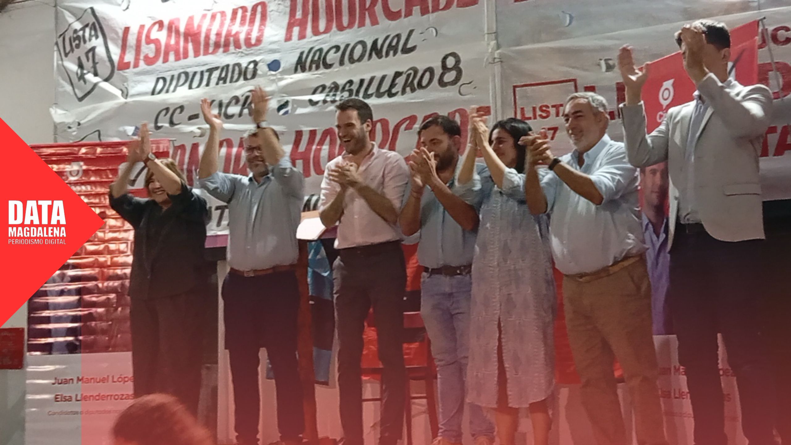 👉 Magdalena fue sede del cierre nacional de campaña de la Coalición Cívica