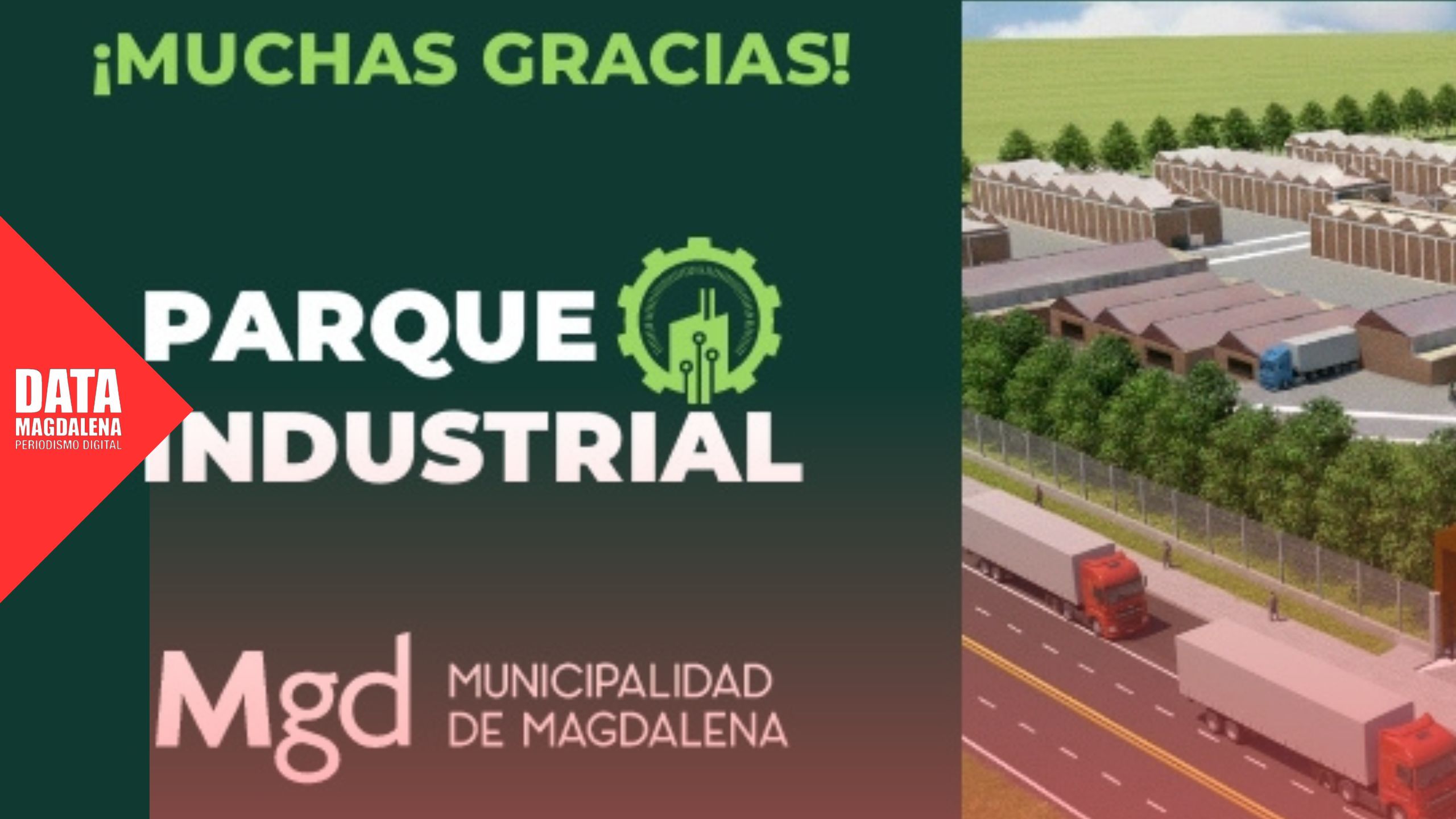 🏭 Hourcade presentó el anteproyecto del Parque Industrial y llamó al acompañamiento político