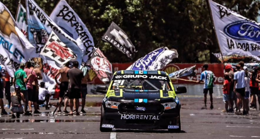 Sala se subió al podio en la última fecha del TC Pista PickUP