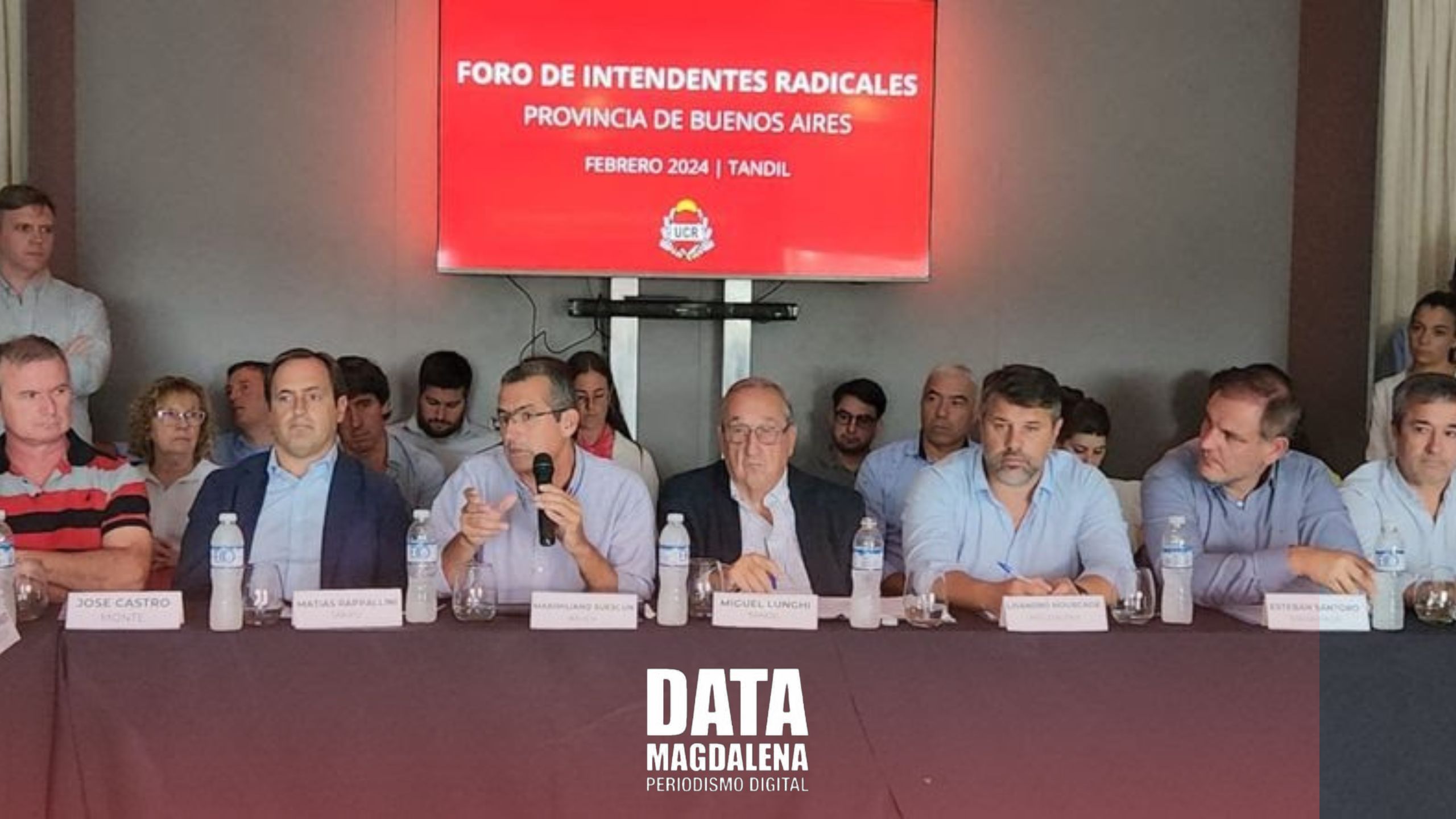 ☕Lisandro Hourcade participó en La Plata de una reunión clave sobre el Presupuesto 2025