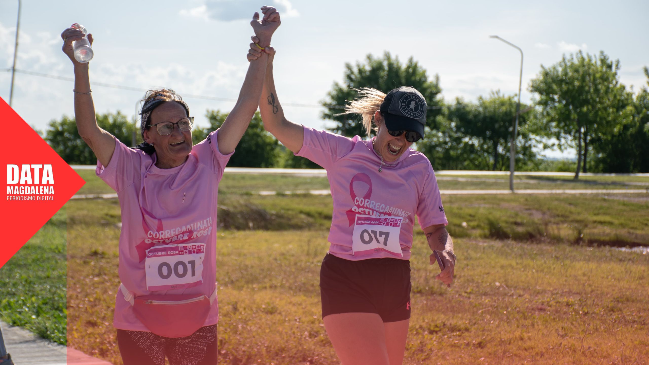 🩷Magdalena culminó el “Octubre Rosa” con una correcaminata multitudinaria y un fuerte mensaje de prevención