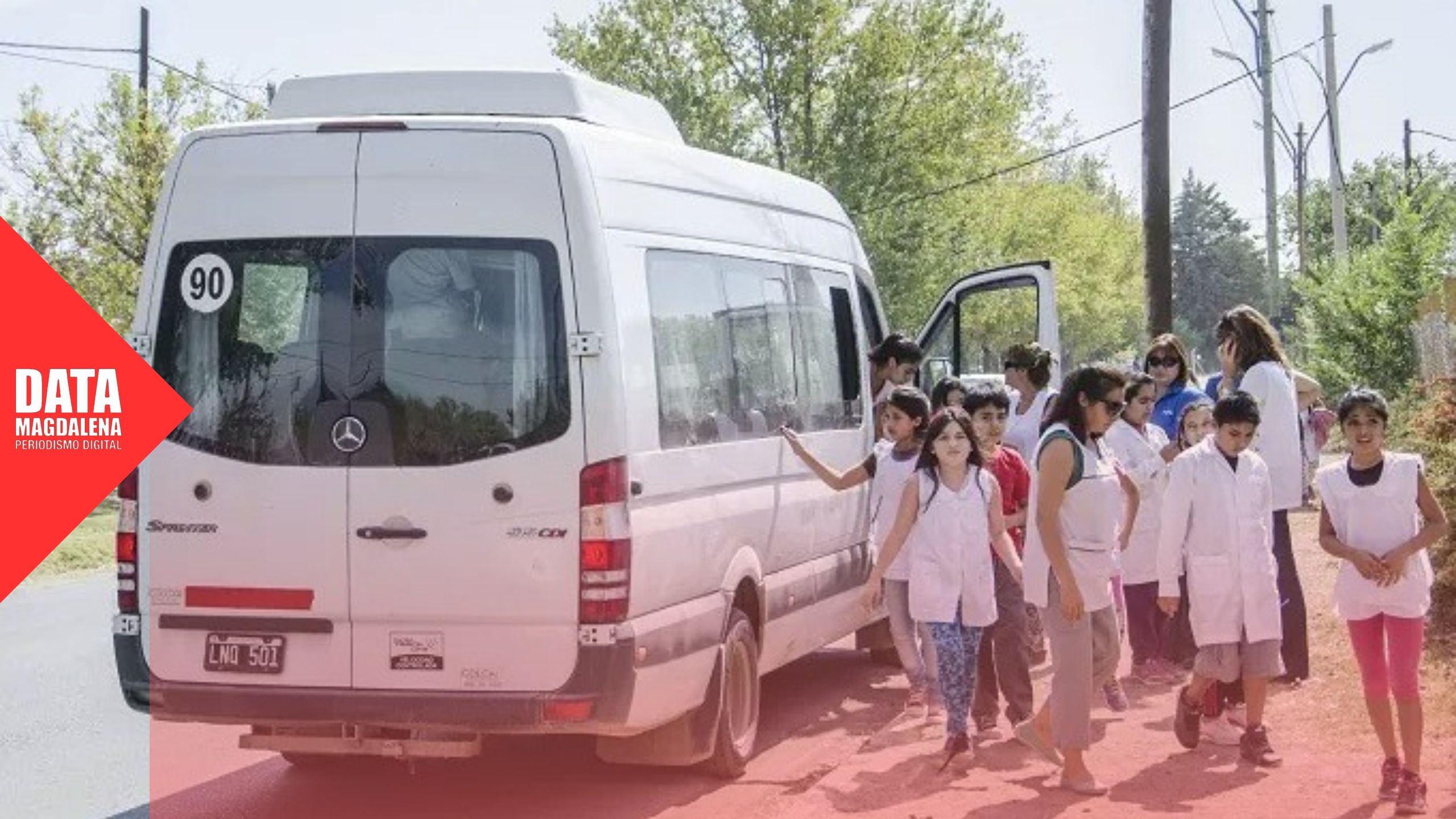 🚌 Alumnos sin clases por deuda provincial: transporte escolar paralizado en Magdalena