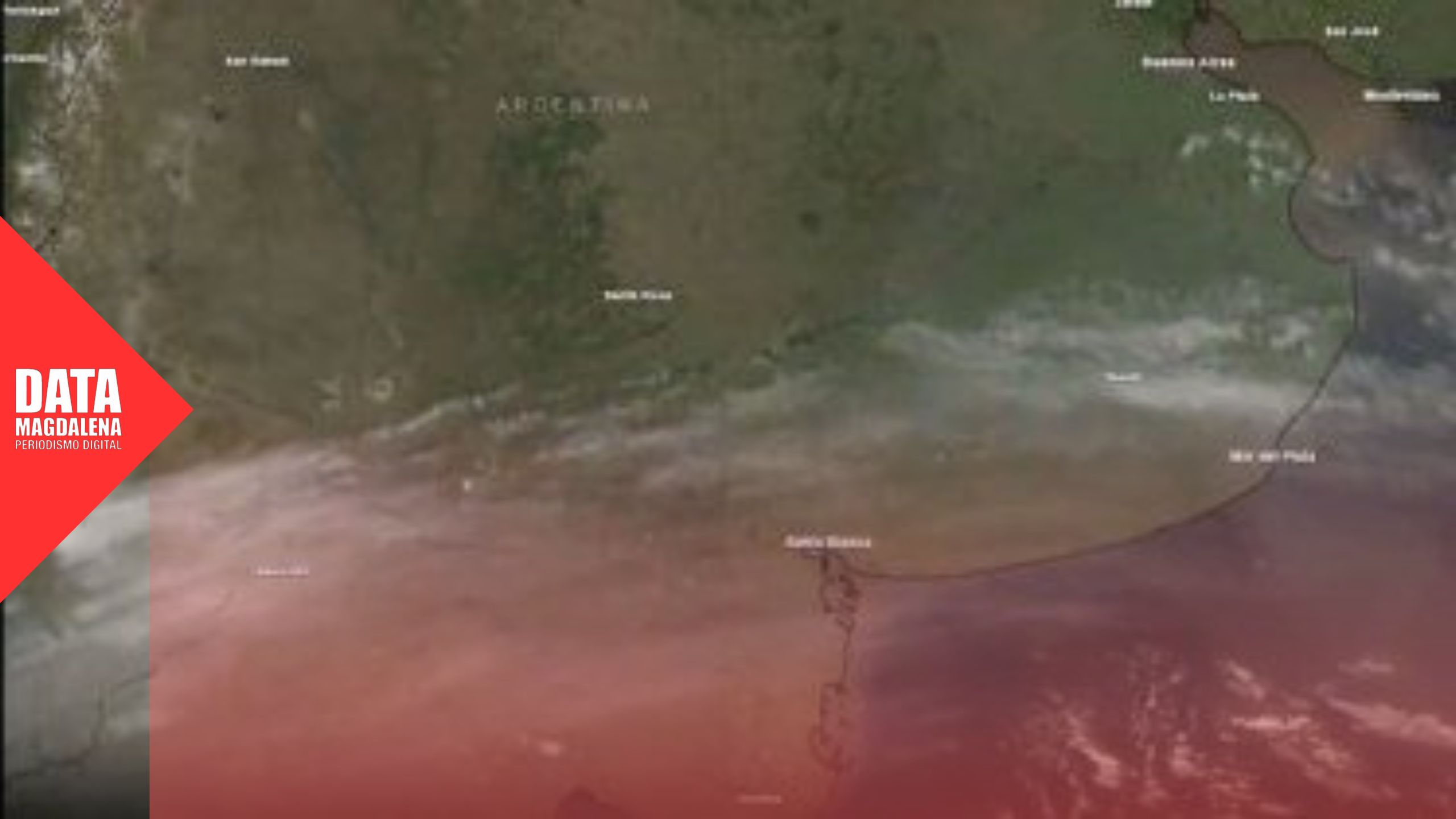 🌫️ Una nube de polvo avanza desde la Patagonia hacia el AMBA y podría alcanzar la región de Magdalena y La Plata, según reportes oficiales