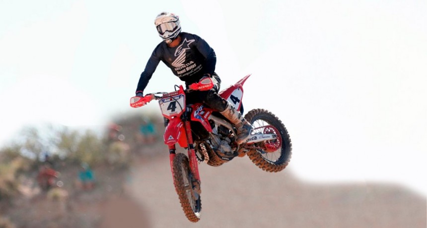 Rodrigo Landa es subcampeón nacional de motocross