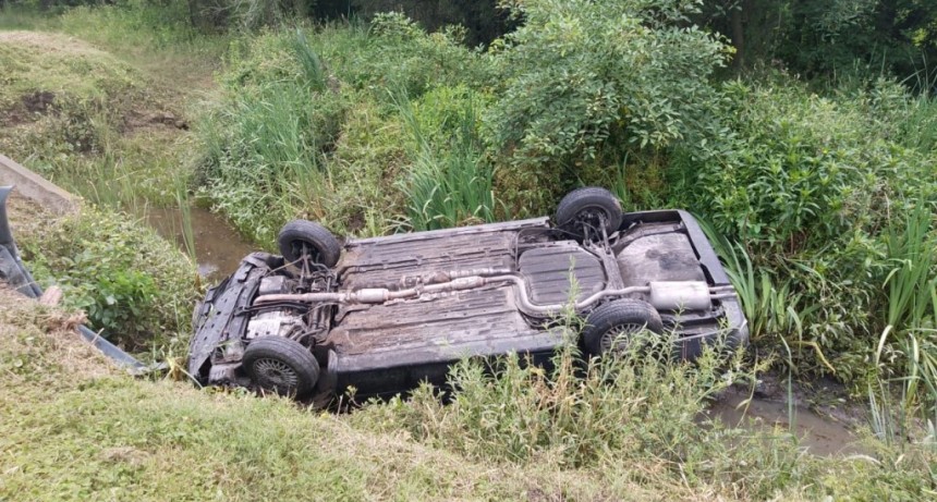 Accidente vehicular en el ingreso a Atalaya