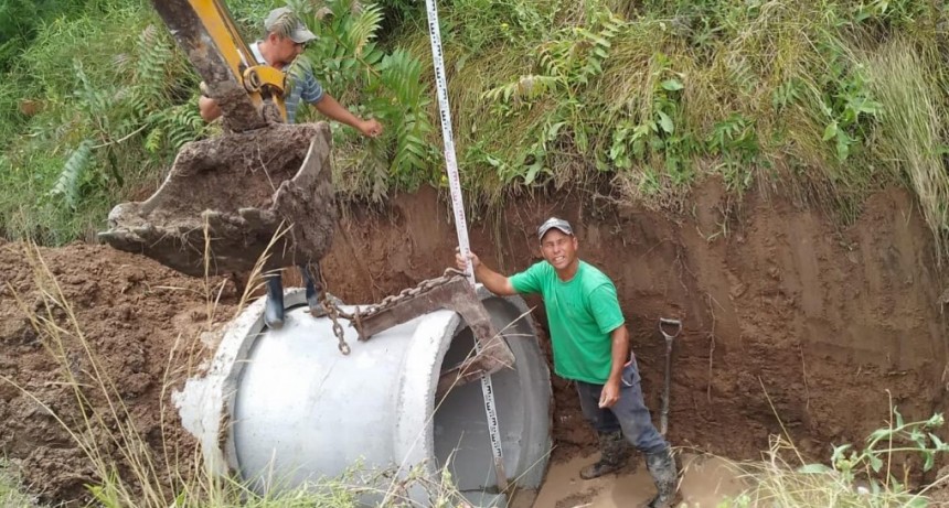  Municipalidad de Magdalena refuerza zanjas