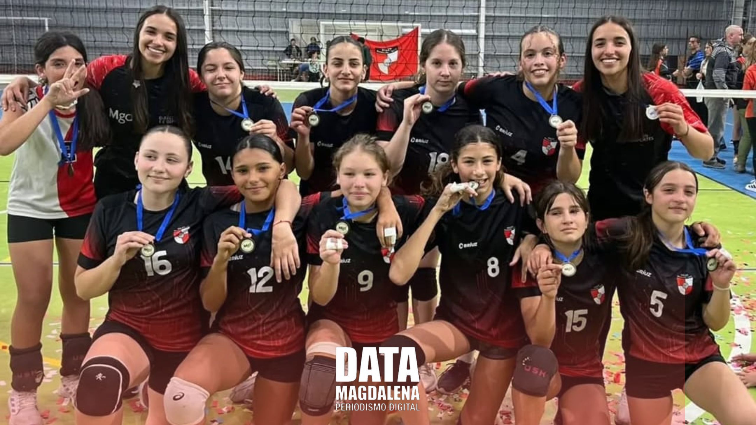 🏆 La Sub 13 de Vóley Magdalena se consagró campeona de ARVA 2024