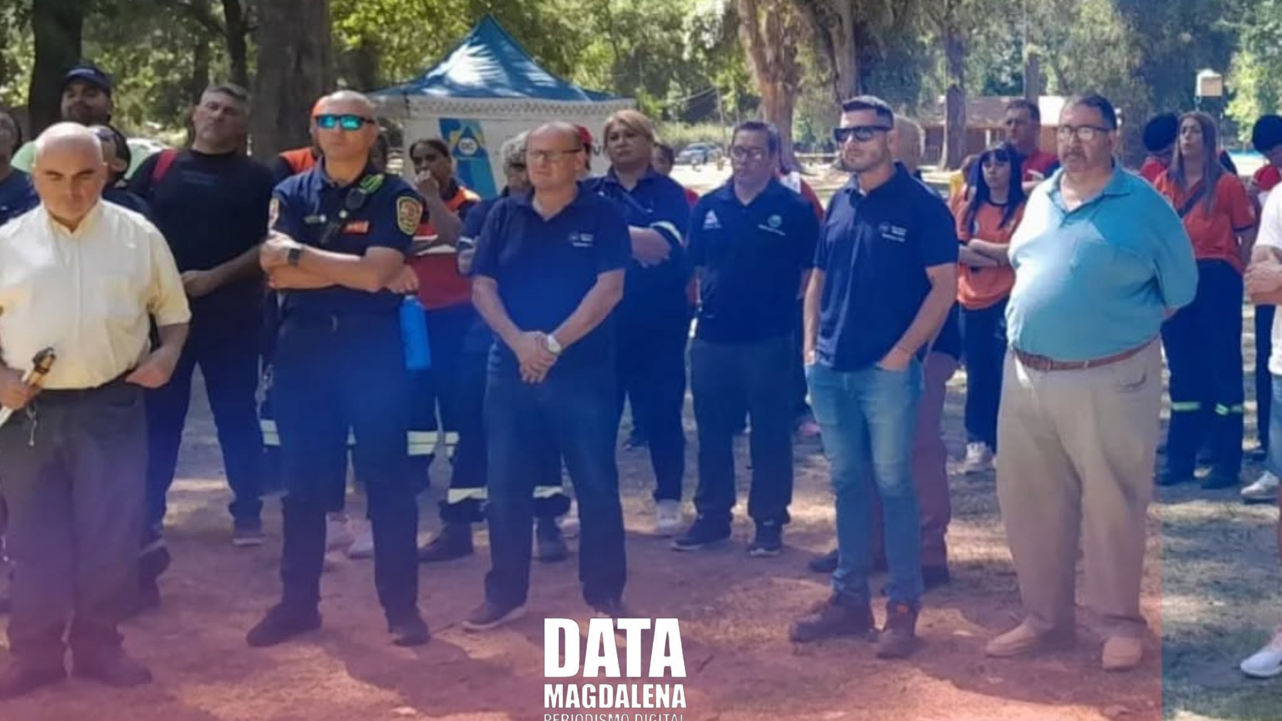 ⚠️Magdalena presente en el cierre del Programa de Fortalecimiento de Defensa Civil