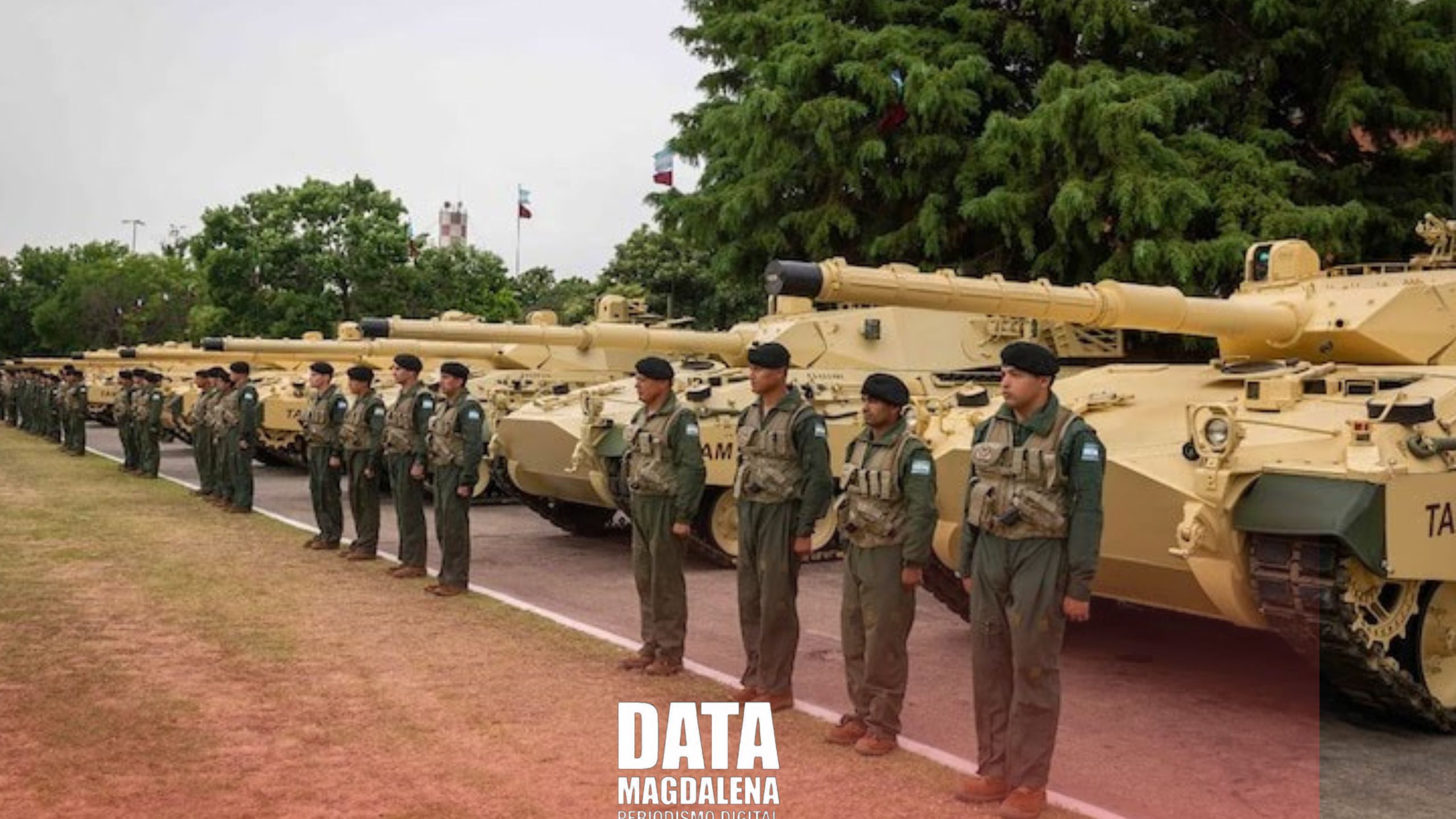 🛡️ El Regimiento de Caballería de Tanques 8 recibe los modernos TAM 2C-A2  