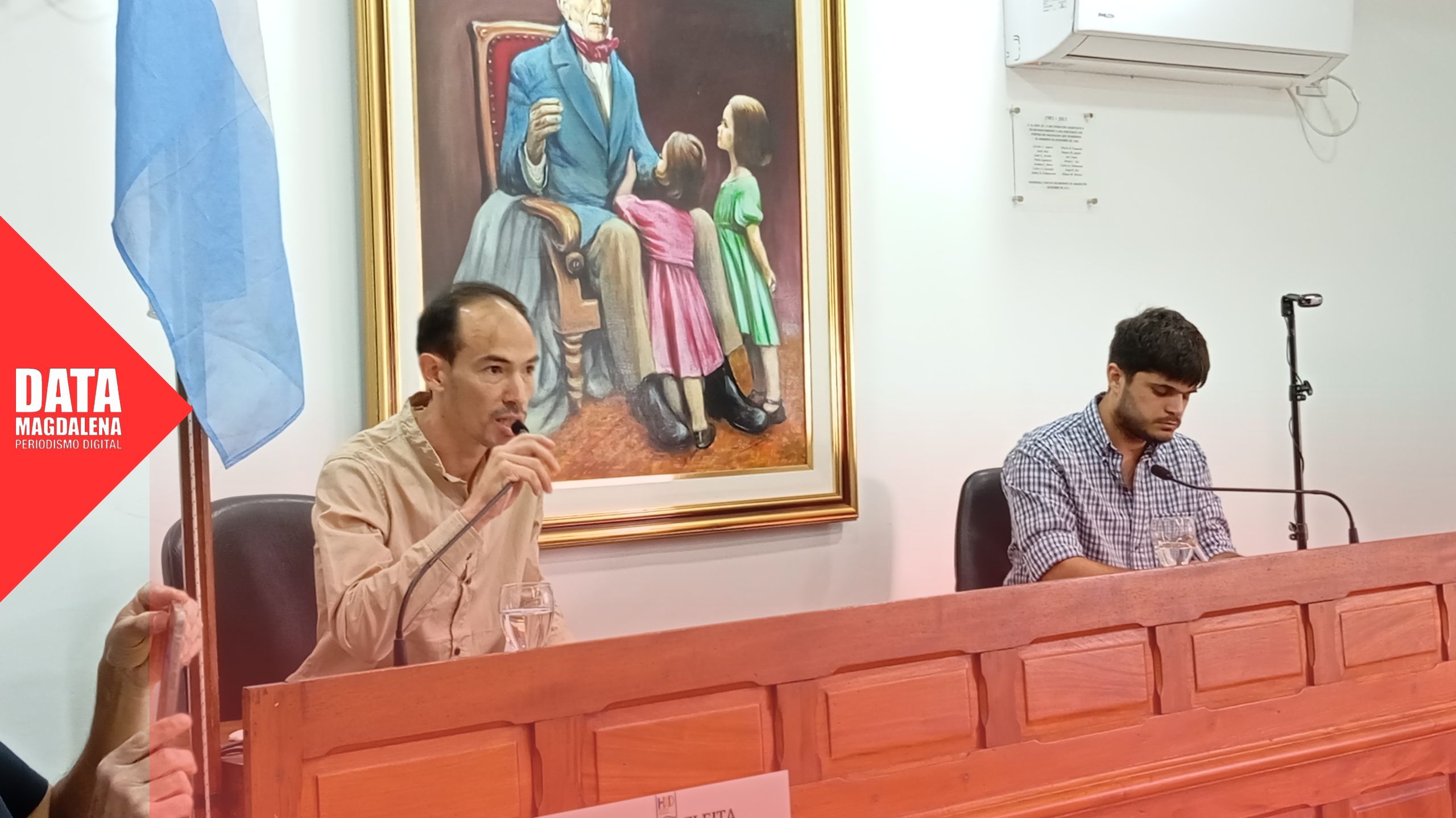 🗳️Fleita fue elegido presidente del Concejo Deliberante tras una votación dividida